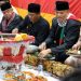 Makan Bajamba Meriahkan Tahun Baru Islam 1446 H/2024 M di Kota Pariaman