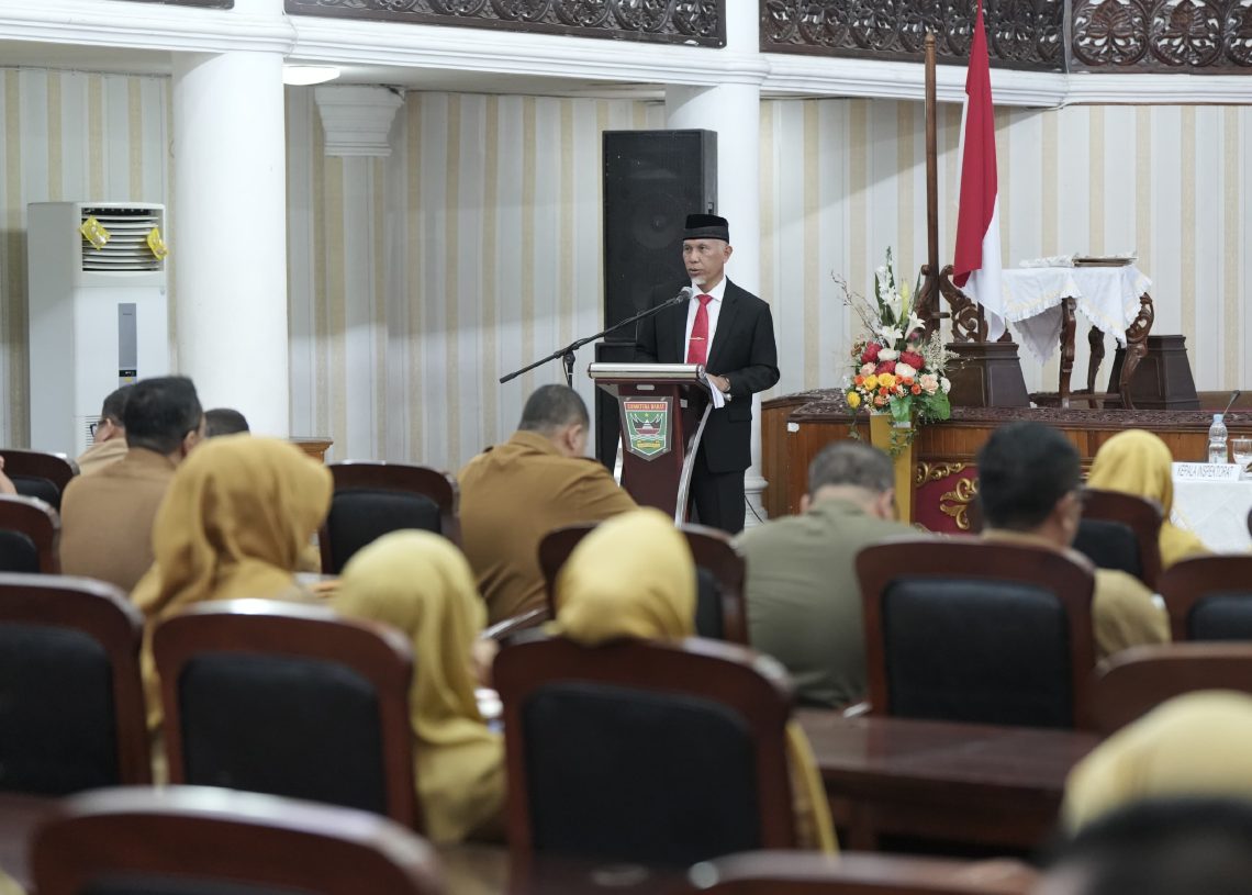 16 OPD Raih Predikat A pada Penilaian SAKIP 2024, Gubernur Minta 35 OPD Lainnya Tingkatkan Akuntabilitas