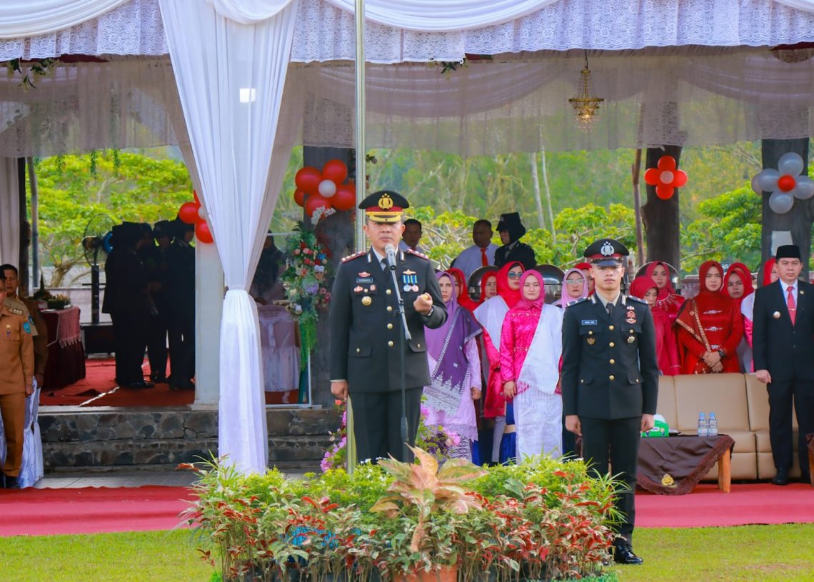 Peringatan Hari Bhayangkara ke-78 Polres Sawahlunto Dilaksanakan di Camping Ground Kandih