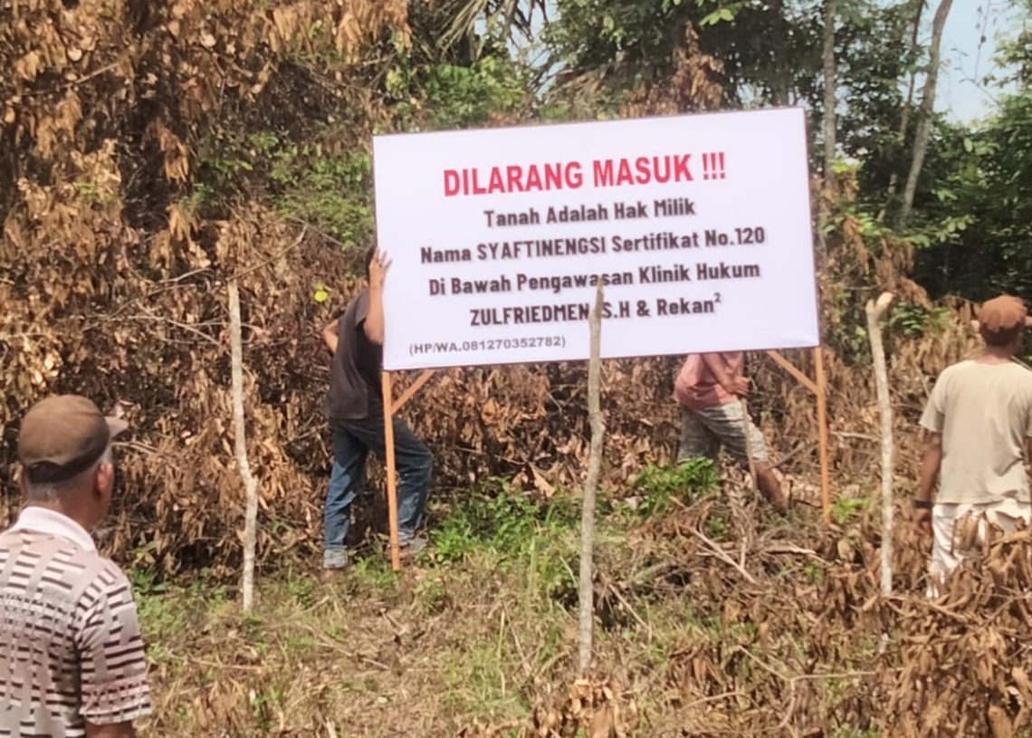 Mediasi Buntu, Tumpang Tindih Sertipikat di Sawahlunto Jadi Sengketa