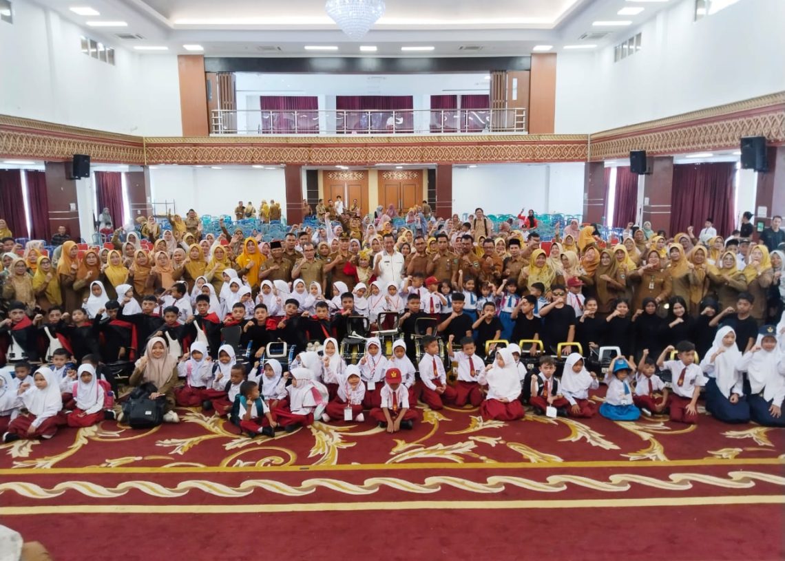 Bupati Rusma Launching Penerimaan Peserta Didik Baru TK, SD dan SMP