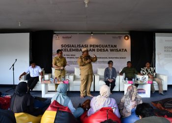 Kemenparekraf Gelar Sosialisasi Penguatan Kelembagaan Desa Wisata di Padang Pariaman