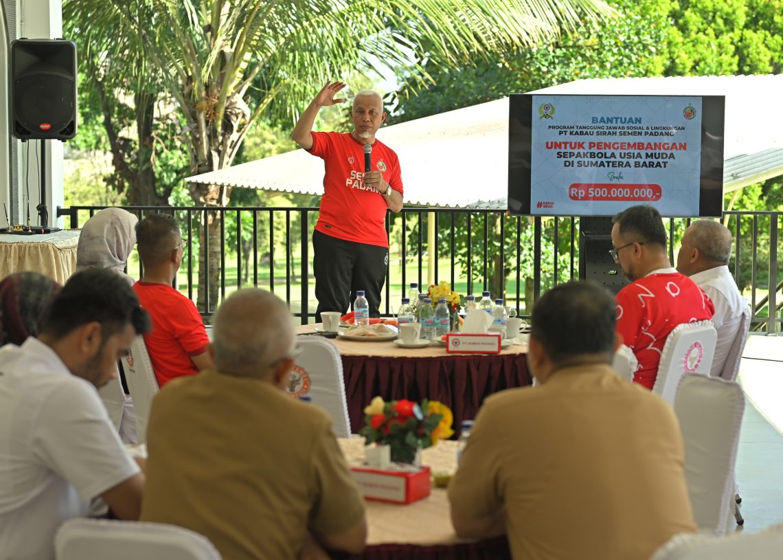 Gubernur Mahyeldi Terus Perkuat Sinergitas Pemprov dan Semen Padang untuk Sepakbola Sumbar