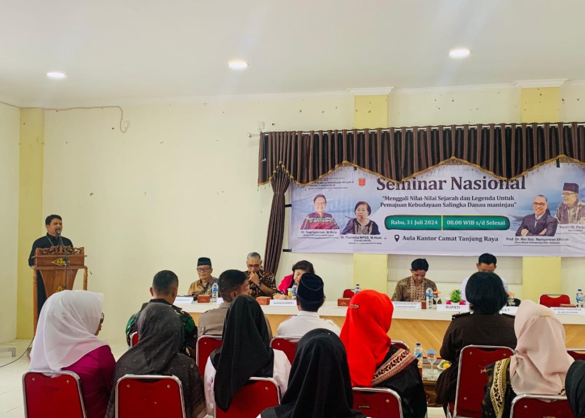 Gali Nilai Sejarah Kebudayaan Salingka Danau Maninjau, Pemkab Agam Adakan Seminar