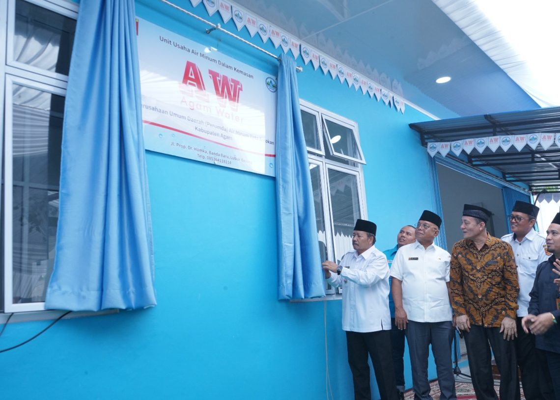 Agam Water, Produk AMDK Milik Rang Agam Resmi Diluncurkan