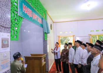 Bupati Sabar AS Resmikan Mesjid Jamik Taqwa Pauah