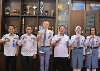 Dua Orang Pelajar SMAN 1 Liwa Lambar Terpilih jadi Anggota Paskibraka Tingkat Propinsi