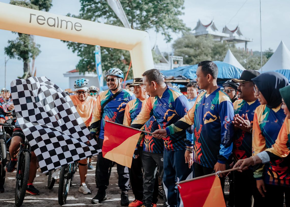 Pemkab Solok Gelar Event Napak Tilas Tour de Singkarak