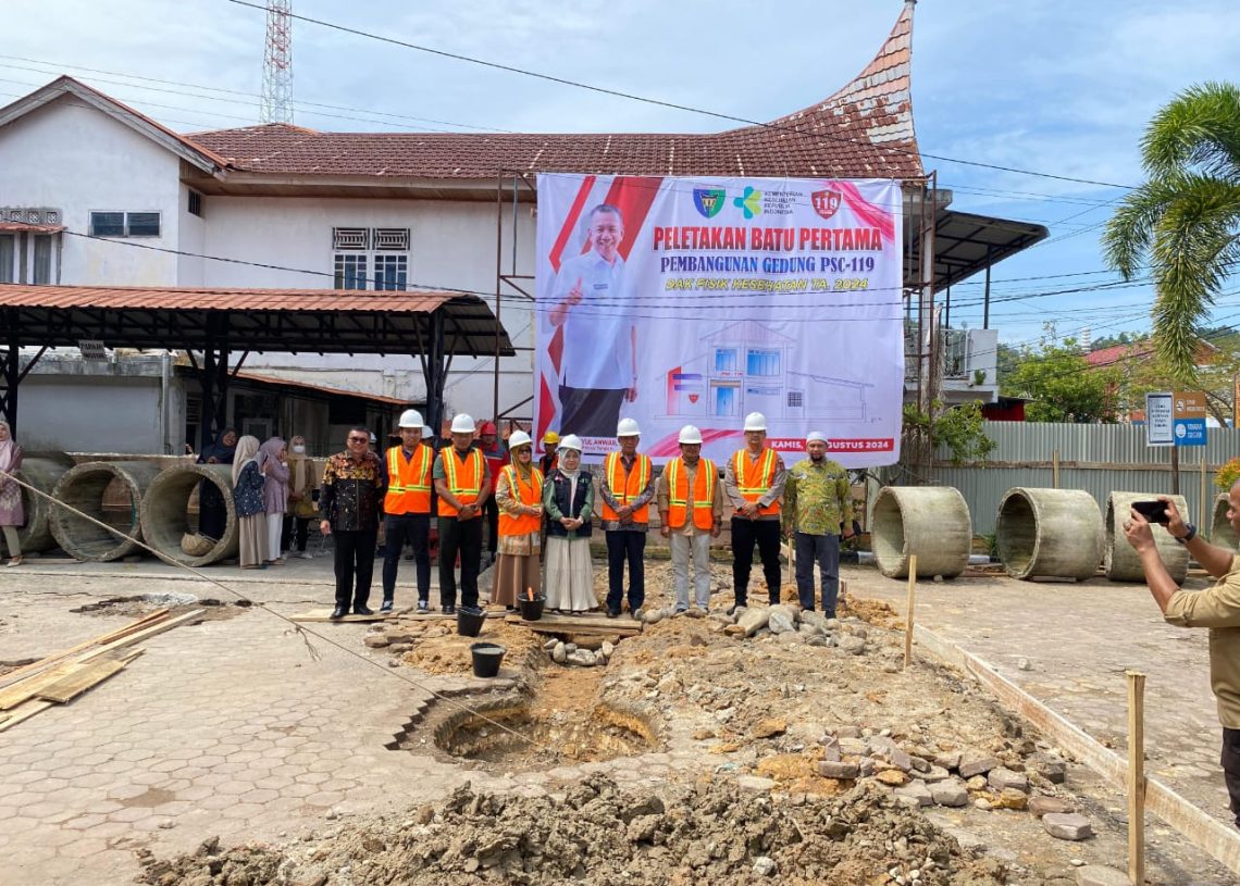 Gedung Painan Safety Center Dinkes Pessel Dibangun