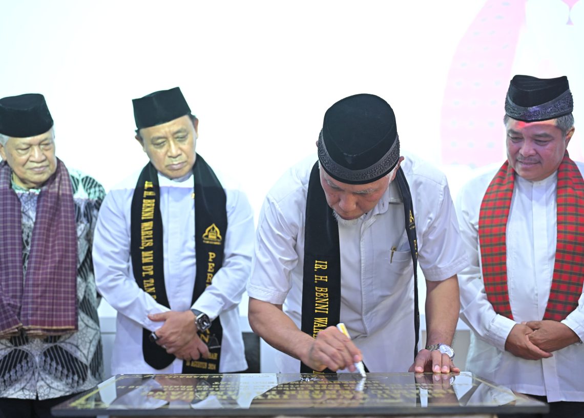 Surau Ka’bah Inyiak Tuah Islamic Center Panampuang Diresmikan Gubernur Mahyeldi