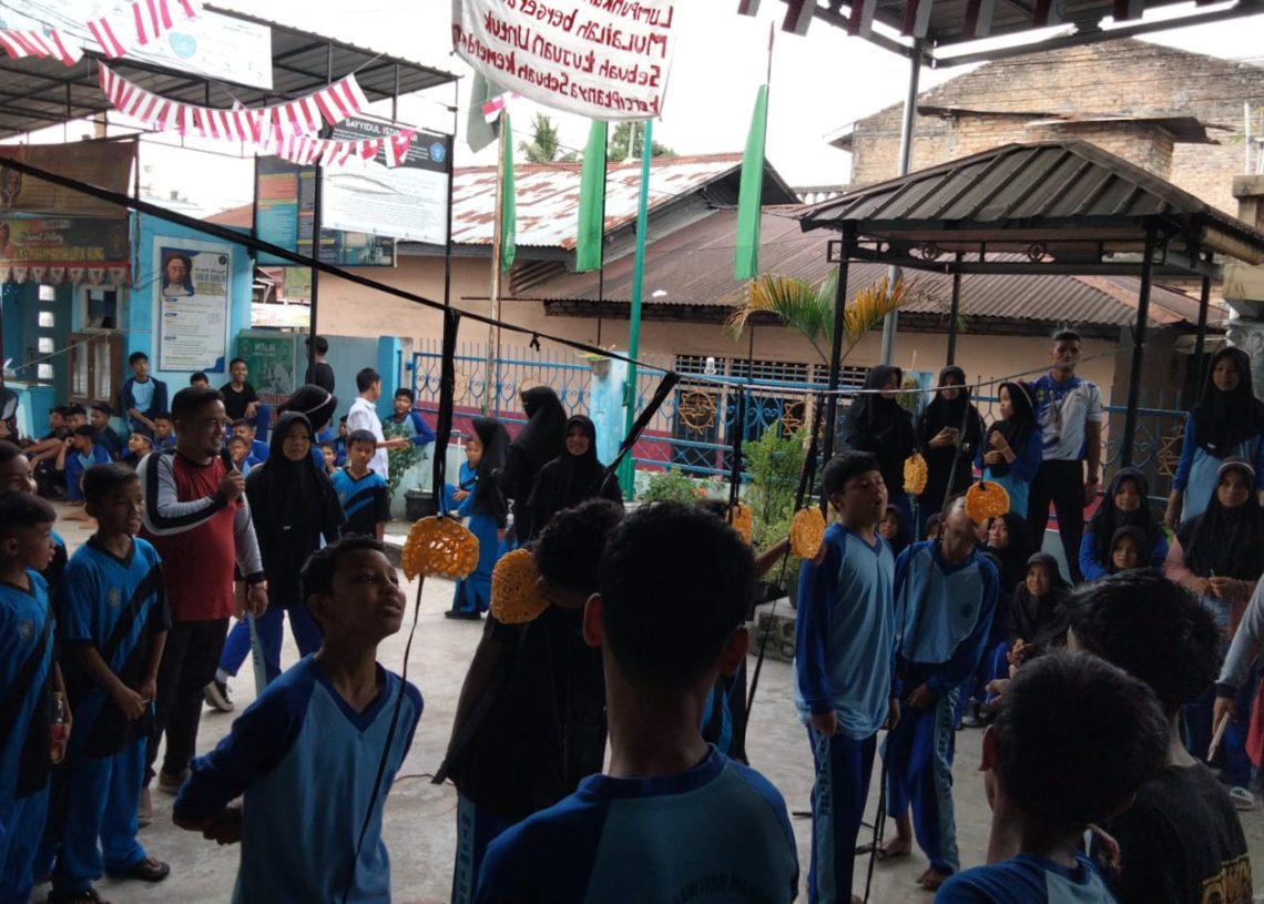 Lomba dan Doorprize Menarik Meriahkan Pesta Rakyat HUT RI ke-79 MTs Muhammadiyah Lubuk Alung