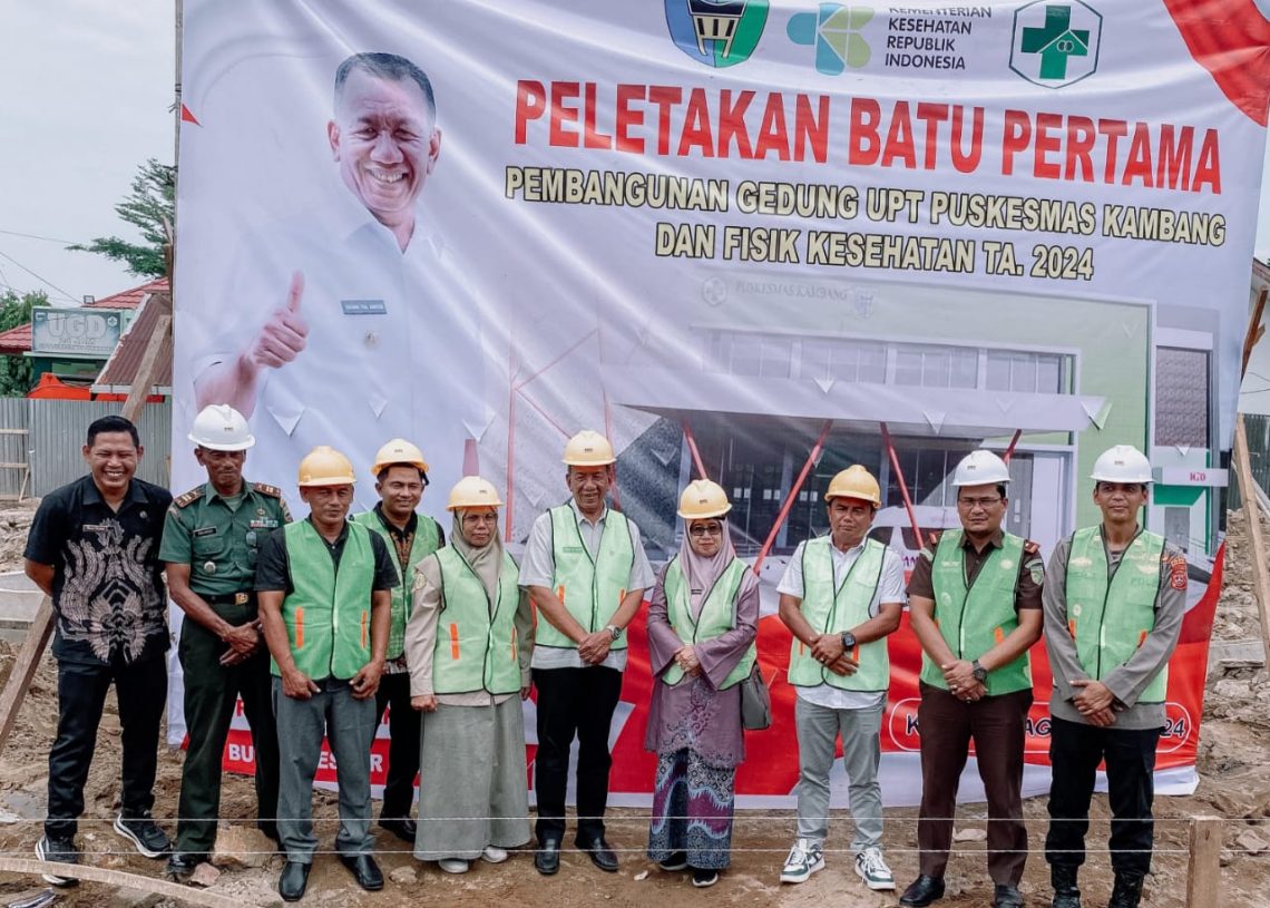 Bupati Rusma Bangun IGD Puskesmas Kambang