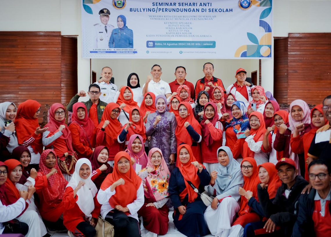 Dinas Pendidikan Kab Solok Adakan Seminar Anti Bullying