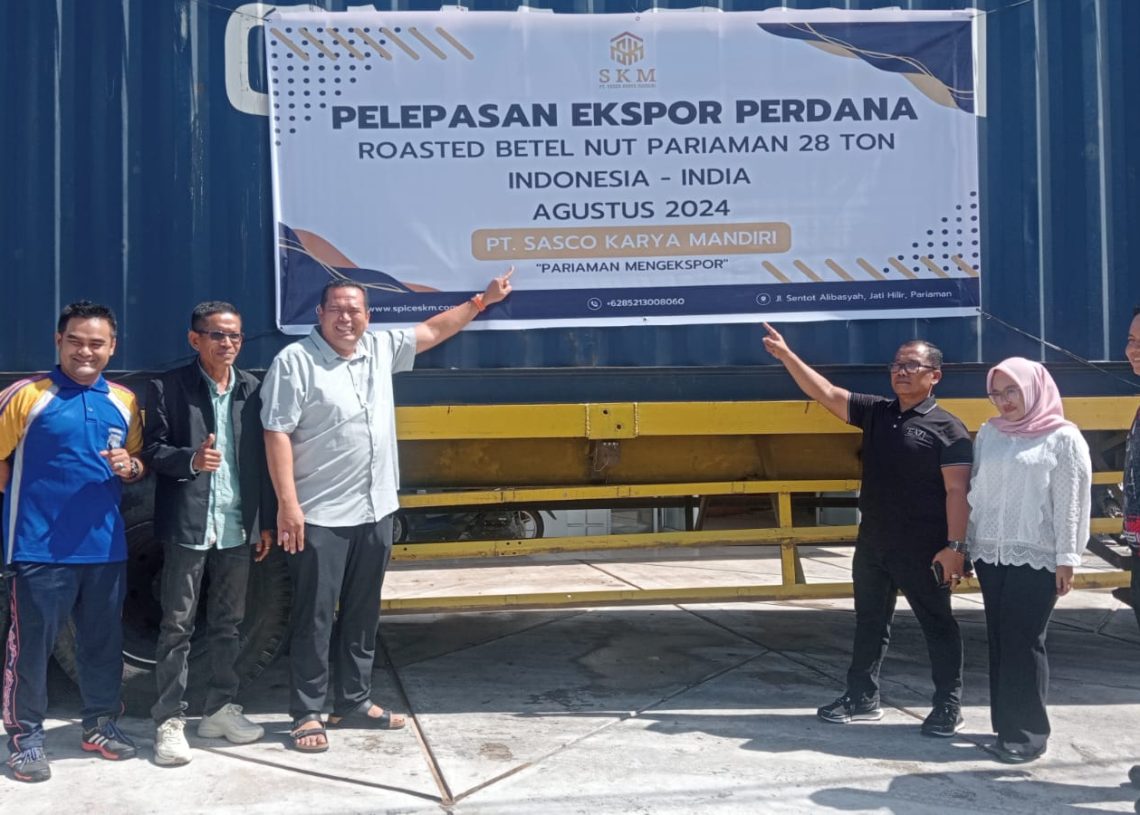 Cerita H. Musril Perdana Ekspor Pinang ke India demi Sejahterakan Petani Pariaman