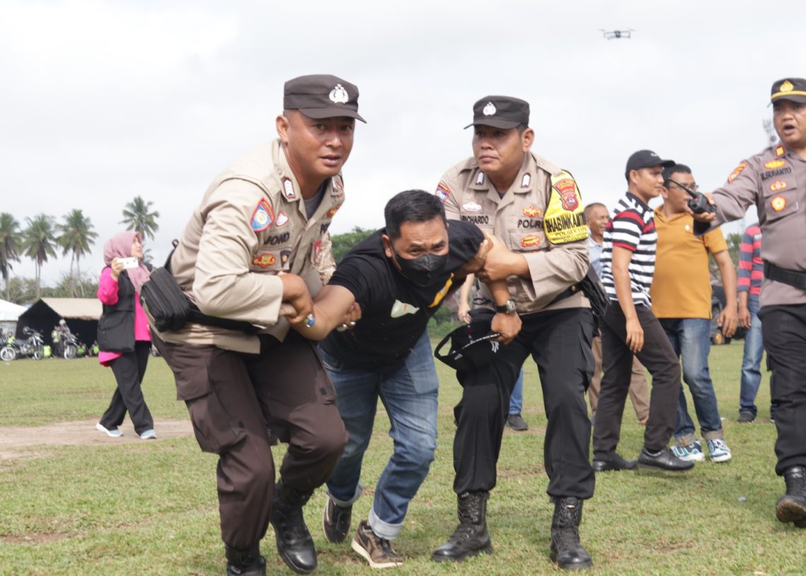 Kesiapan Pengamanan Pilkada Serentak, Pemko Apresiasi Simulasi Polres Payakumbuh