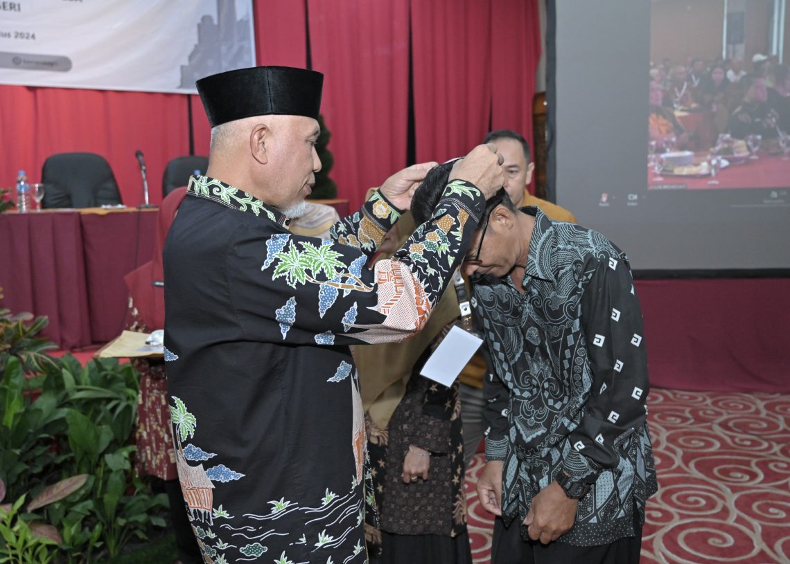 Pemprov Sumbar Gelar Pelatihan bagi Perangkat Desa/Nagari, Wujudkan Tata Kelola Pemerintahan yang Bersih
