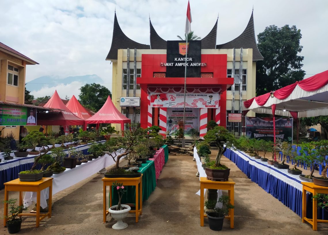 Pameran Komunitas Pecinta Bonsai Bugati, Bupati Agam: Inspirasi bagi Komunitas Lain