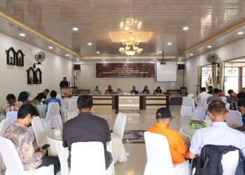 Jelang Penerimaan Pendaftaran Bakal Calon Bupati Dan Wakil Bupati, KPU Pasaman Gelar Rakor