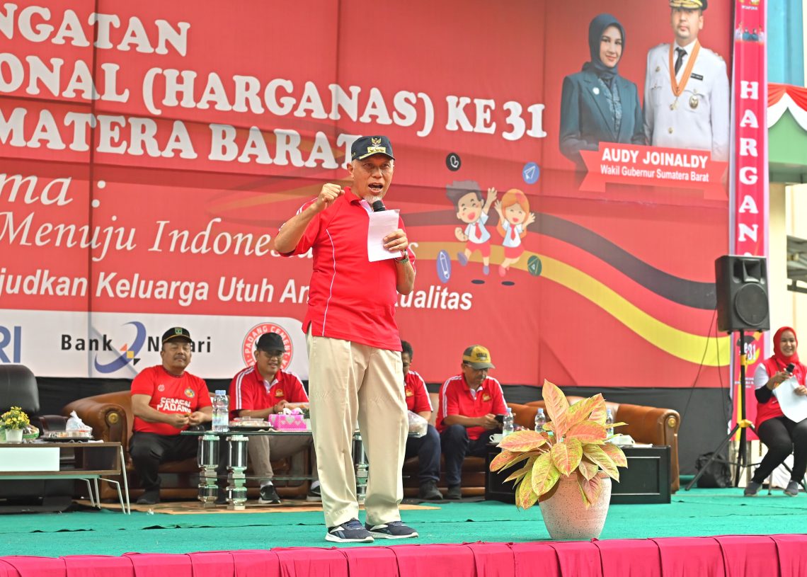 Menyongsong Indonesia Emas, Gubernur Mahyeldi Ingatkan Pentingnya Ketahanan Keluarga