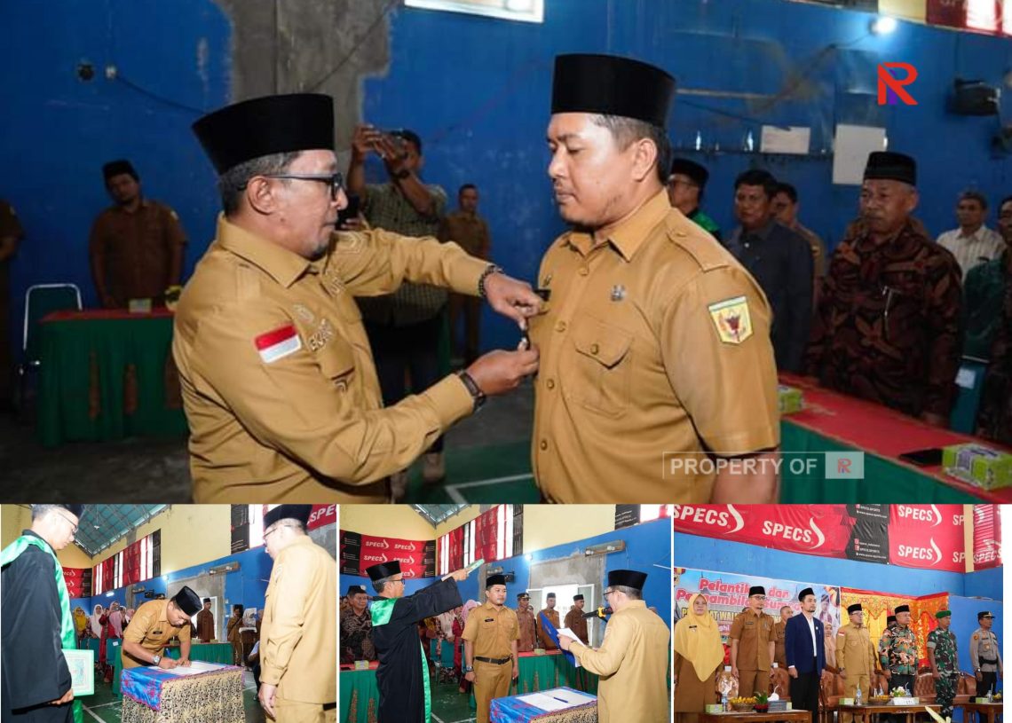 Yoghi Alfinder Dilantik Bupati Tanah Datar Sebagai Pj. Wali Nagari Sungayang