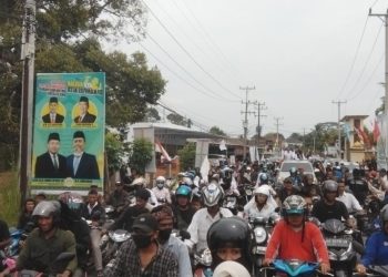 Tumpah Ruah, Ribuan Simpatisan Penuhi Posko Pemenangan, Abusama-Misnadi Mendaftar ke KPU