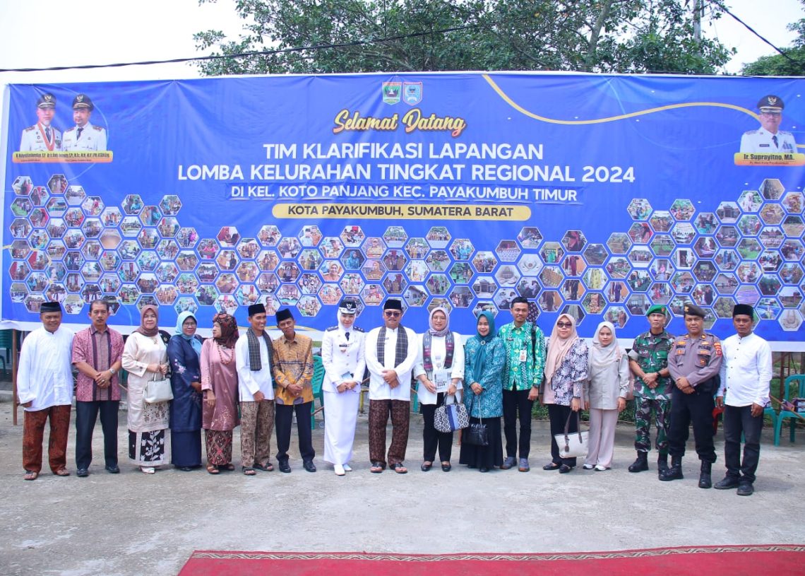 Lomba Kelurahan Regional I Tahun 2024, Kelurahan Koto Panjang Masuk Nominasi Lima Besar