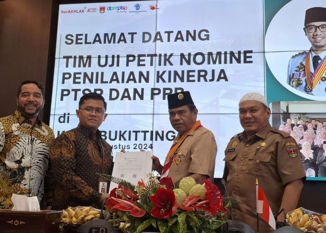 Bukittinggi Masuk 8 Besar Penilaian Nasional, Kementerian Investasi & BKPM Lakukan Uji Petik