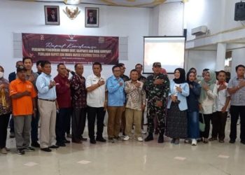 KPU Pasaman Gelar Rakor Persiapan Pengundian Nomor Urut, Kampanye dan Dana Kampanye