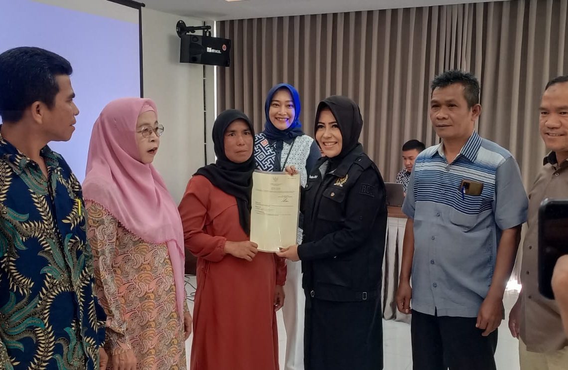 Anggota DPR-RI Rezka Oktoberia Bersama Kanwil BPN Sosialisasikan Program Strategis Kementerian ATR