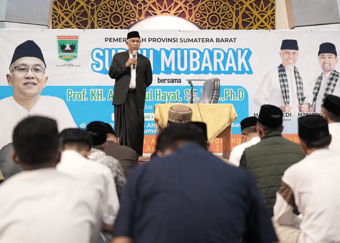 Gubernur Mahyeldi Menghimbau ASN untuk Netral dalam Pilkada Serentak Tahun 2024