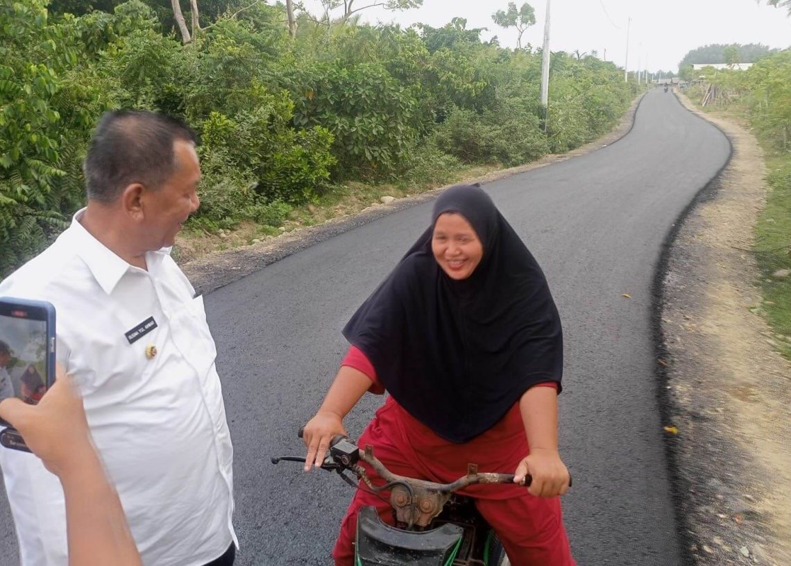 Puluhan Tahun Luput dari Perhatian, Jalan Lansano Menuju Muaro Surantih Selesai Dikerjakan