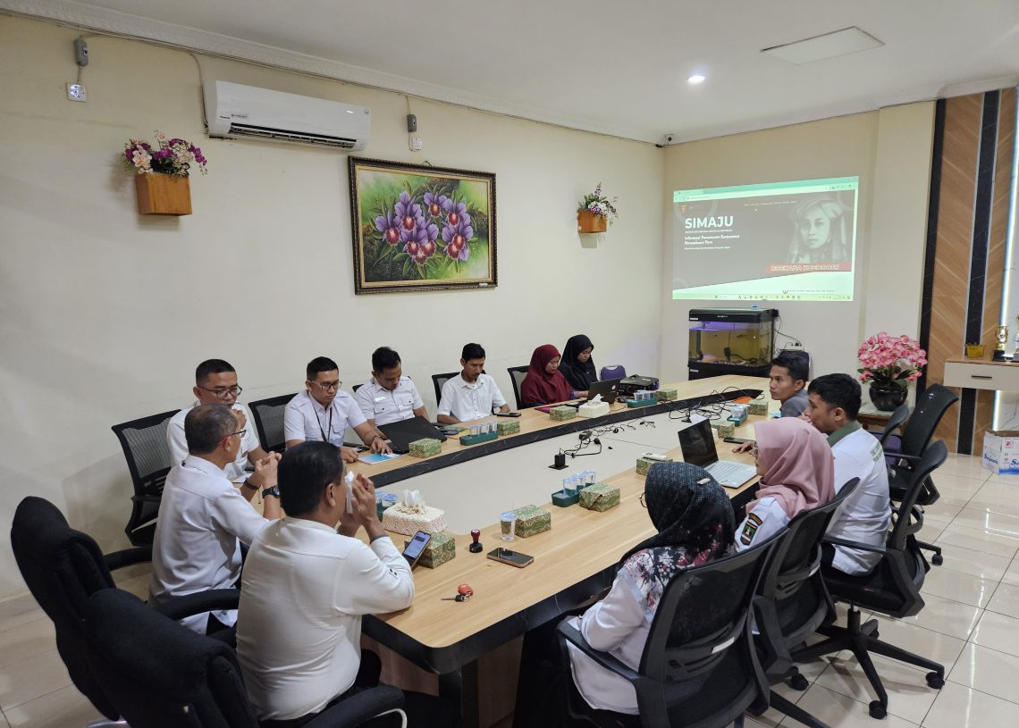 Diskominfo Agam Dampingi Diskominfotik dan Biro Adpim Sumbar dalam Pengelolaan Aplikasi SIMAJU