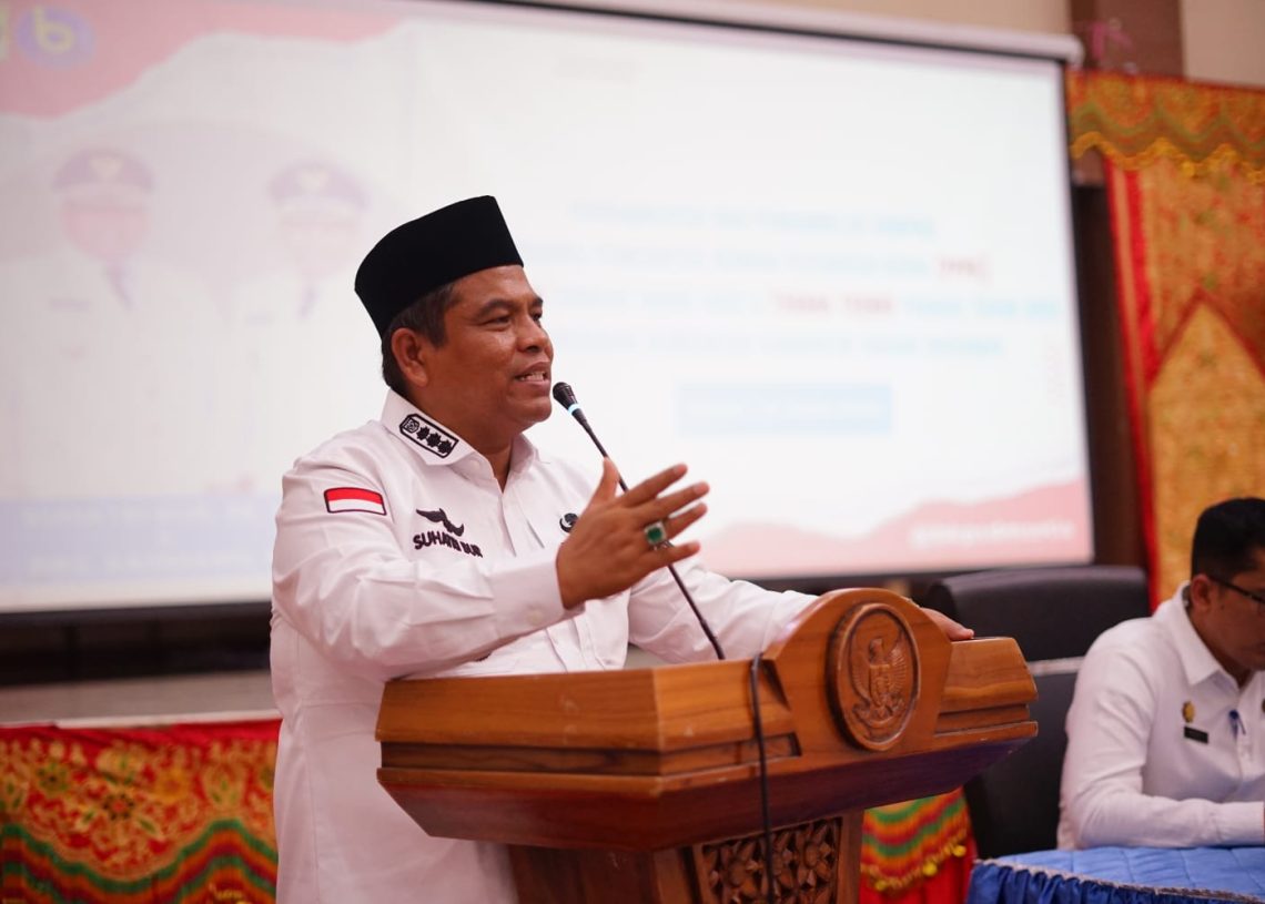 Bupati Suhatri Bur Apresiasi 22 Nagari di Padang Pariaman Terima Dana Insentif Desa