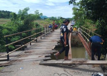 Jembatan Mini Penghubung Nagari Rawang Gunung Malelo dan Koto Taratak Mulai Dikerjakan