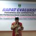 Agam Tuan Rumah Penyelenggara Rapat Evaluasi Administrasi Pembangunan Triwulan III Se-Sumbar