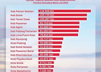 Pemkab Pessel Sukses Jadi Daerah Penyumbang Terbesar Pertumbuhan Ekonomi Sumbar