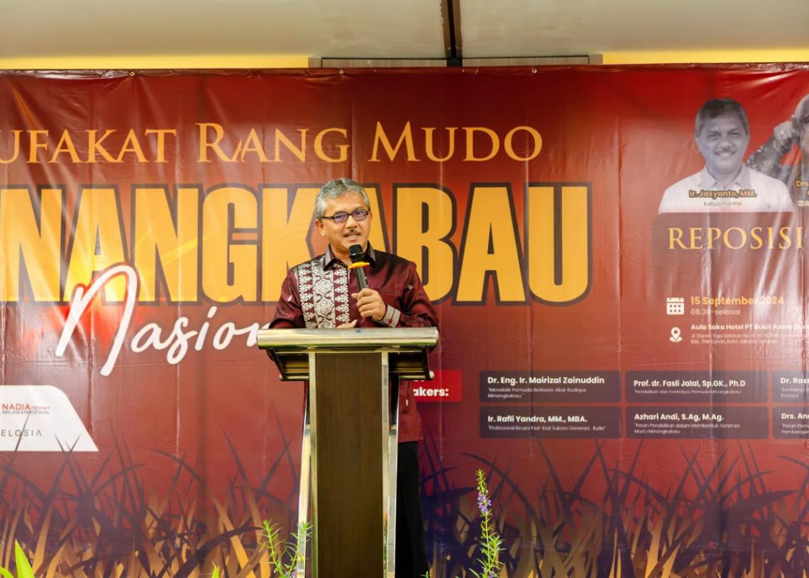 FAMM Berkonstribusi Gelar Mufakat Rang Mudo Minangkabau Nasional-1, Siap Songsong Indonesia Emas