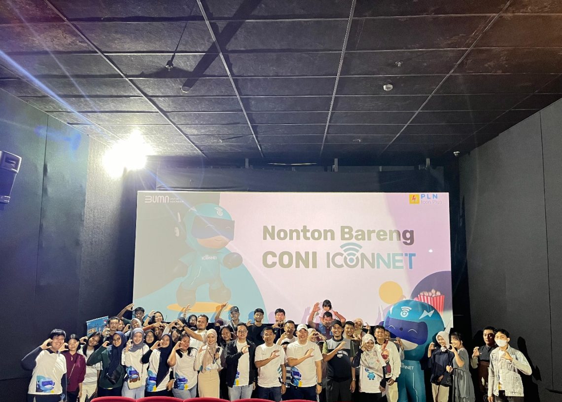 Rayakan Hari Pelanggan Nasional, PLN Icon Plus Sumbagteng Ajak Pelanggan Setia ICONNET Nonton Bareng