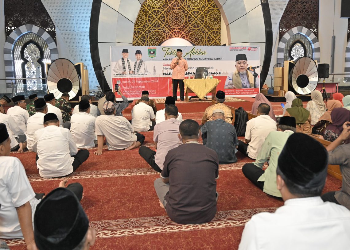 Jelang Pilkada, Gubernur Mahyeldi Minta ASN di Sumbar Turut Tingkatkan Kualitas Demokrasi