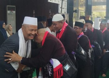 Pemkab Oku Selatan Sambut Kedatangan Jemaah Umrah Usai Jalani Ibadah di Tanah Suci Mekkah