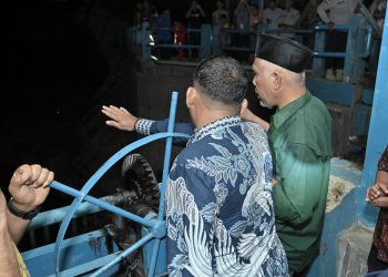 Bendungan Irigasi Koto Kandis Rusak, Langsung Diperbaiki Usai Ditinjau Gubernur Mahyeldi