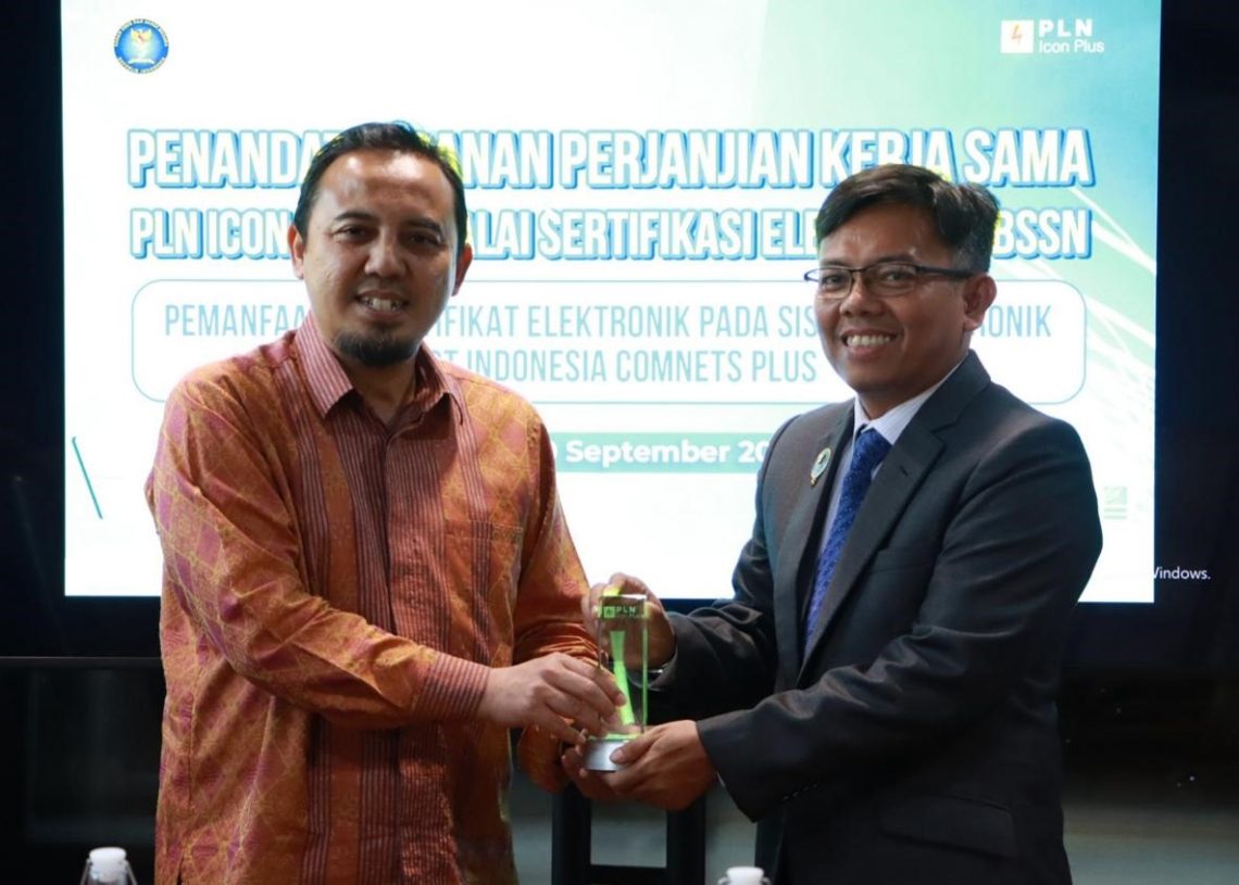 PLN Icon Plus Berkolaborasi Dengan BSRE Implementasikan Keamanan Digital