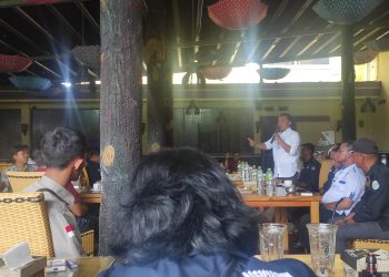 Silaturahmi dengan Insan Pers, Parosil Ajak Wartawan Turut Ciptakan Suasana Lambar yang Kondusif