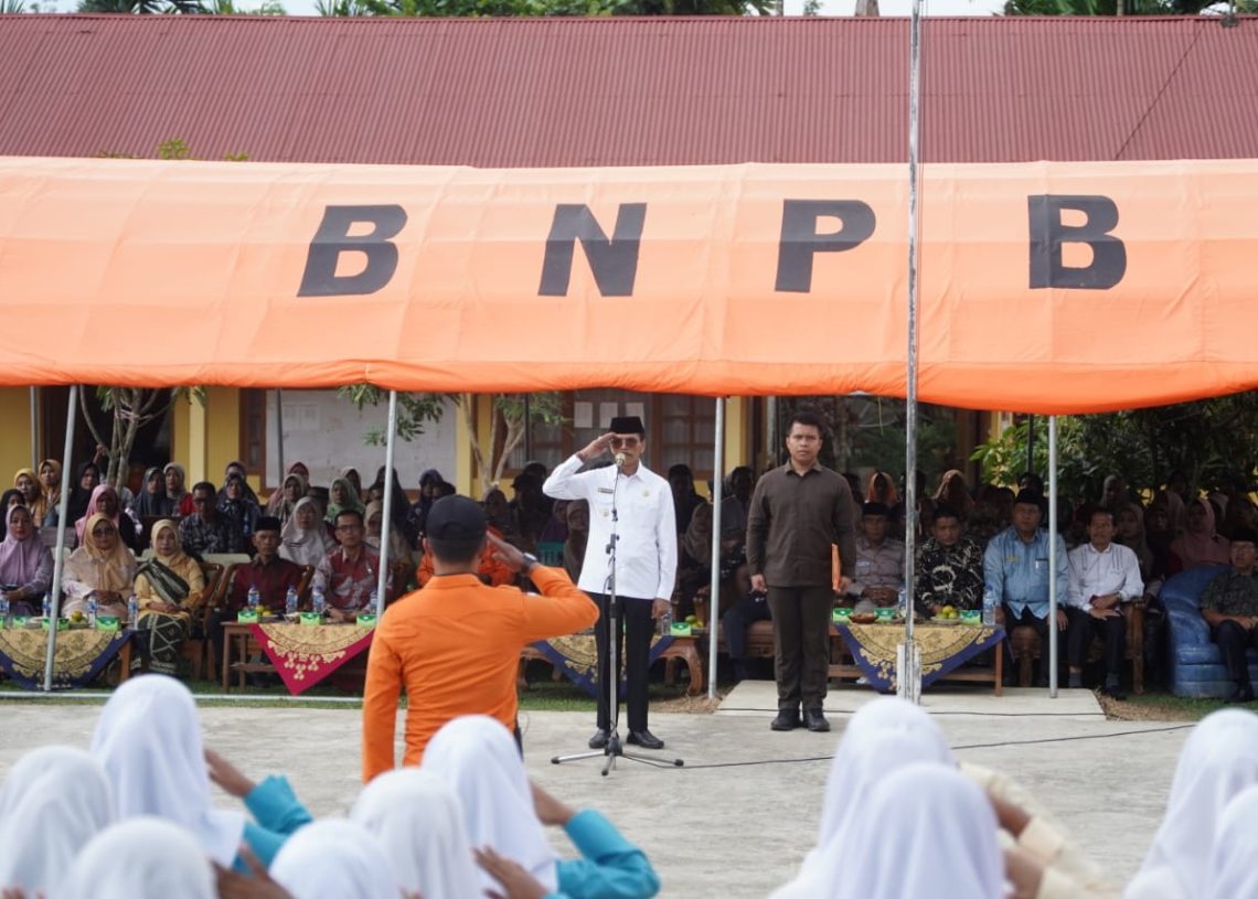 Bupati Safaruddin Pimpin Apel Siaga Bencana Peluncuran Inovasi Setana