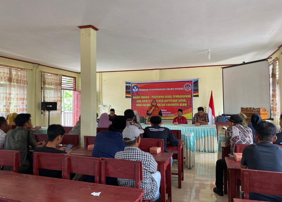 Dosen UNP Laksanakan Program Pengembangan Nagari Binaan di Nagari Koto Kaciak