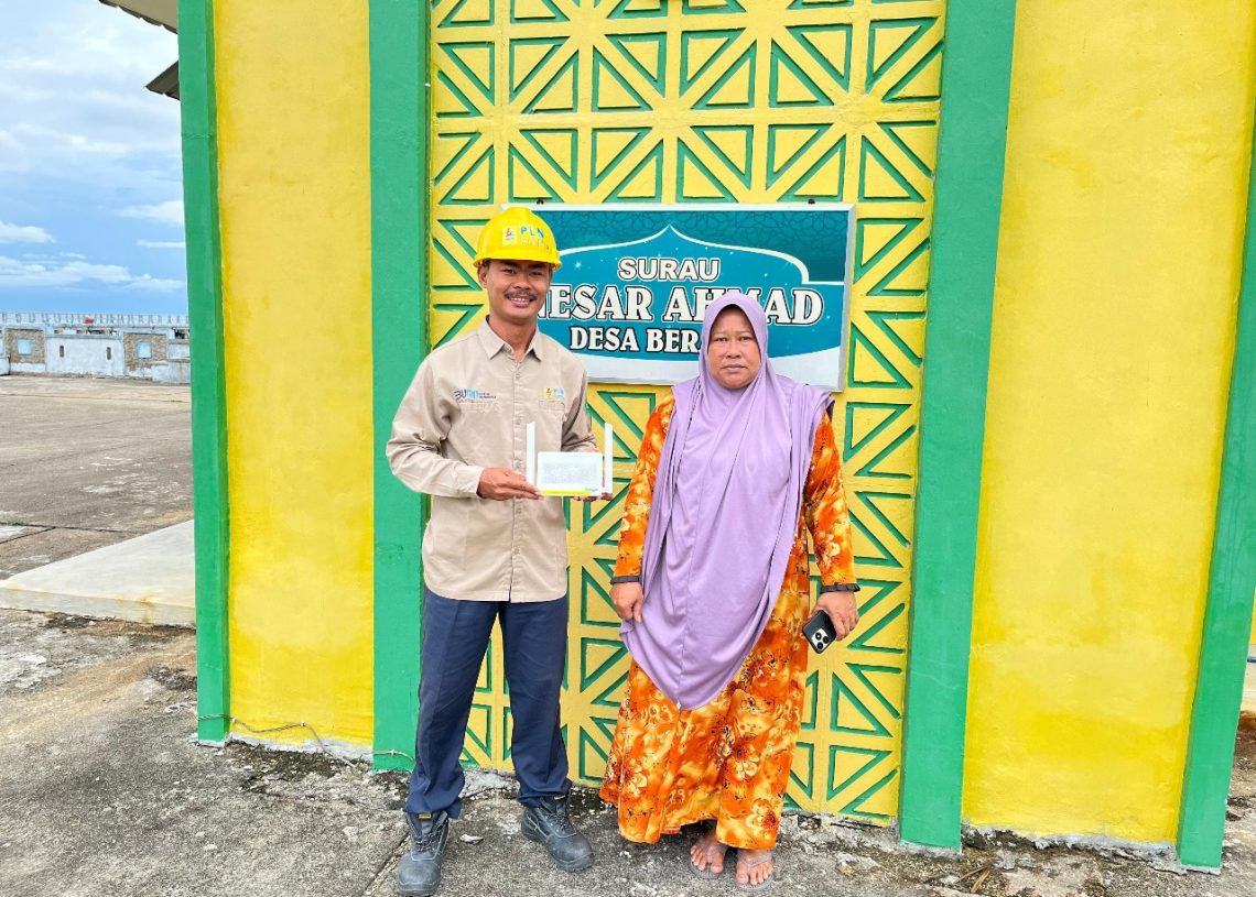 Tingkatkan Digitalisasi di Sektor Keagamaan, PLN Icon Plus dan Diskominfo Bintan Lanjutkan Ekspansi Internet ke Surau Pesisir Desa Berakit