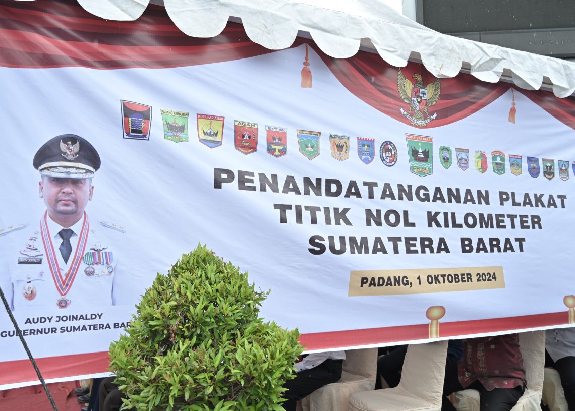 Audy Joinaldy Tetapkan Titik Nol Kilometer Sumbar saat Hari Jadi Provinsi ke-79