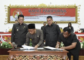 DPRD Tubaba Sepakati Raperda APBD-P TA 2024