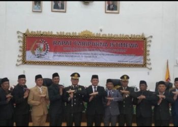 DPRD Tubaba Gelar Paripurna Istimewa HUT RI ke-79