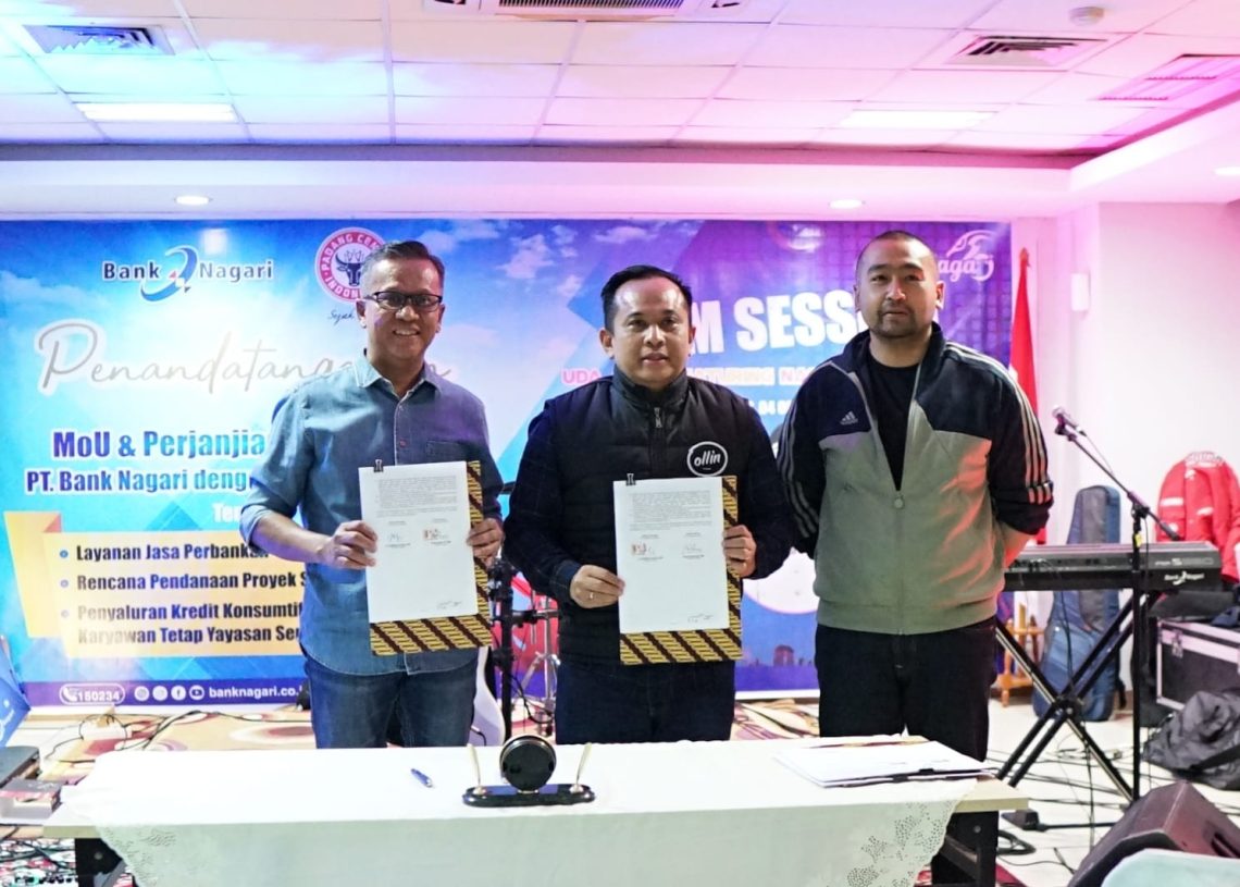 Plt Gubernur Sumbar Sambut Positif Kesepakatan Kerjasama PT Bank Nagari dan PT Semen Padang